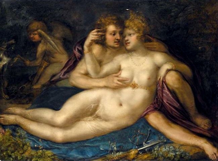 Venus And Mars by Pieter Fransz Isaacsz